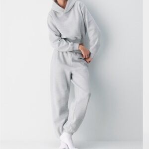 Aritzia Mega Raglan Hoodie and Mega Sweatpants Set